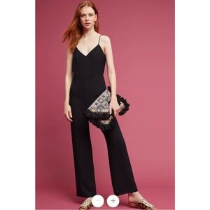 Anthropologie BNWT Black Women's Jumpsuit